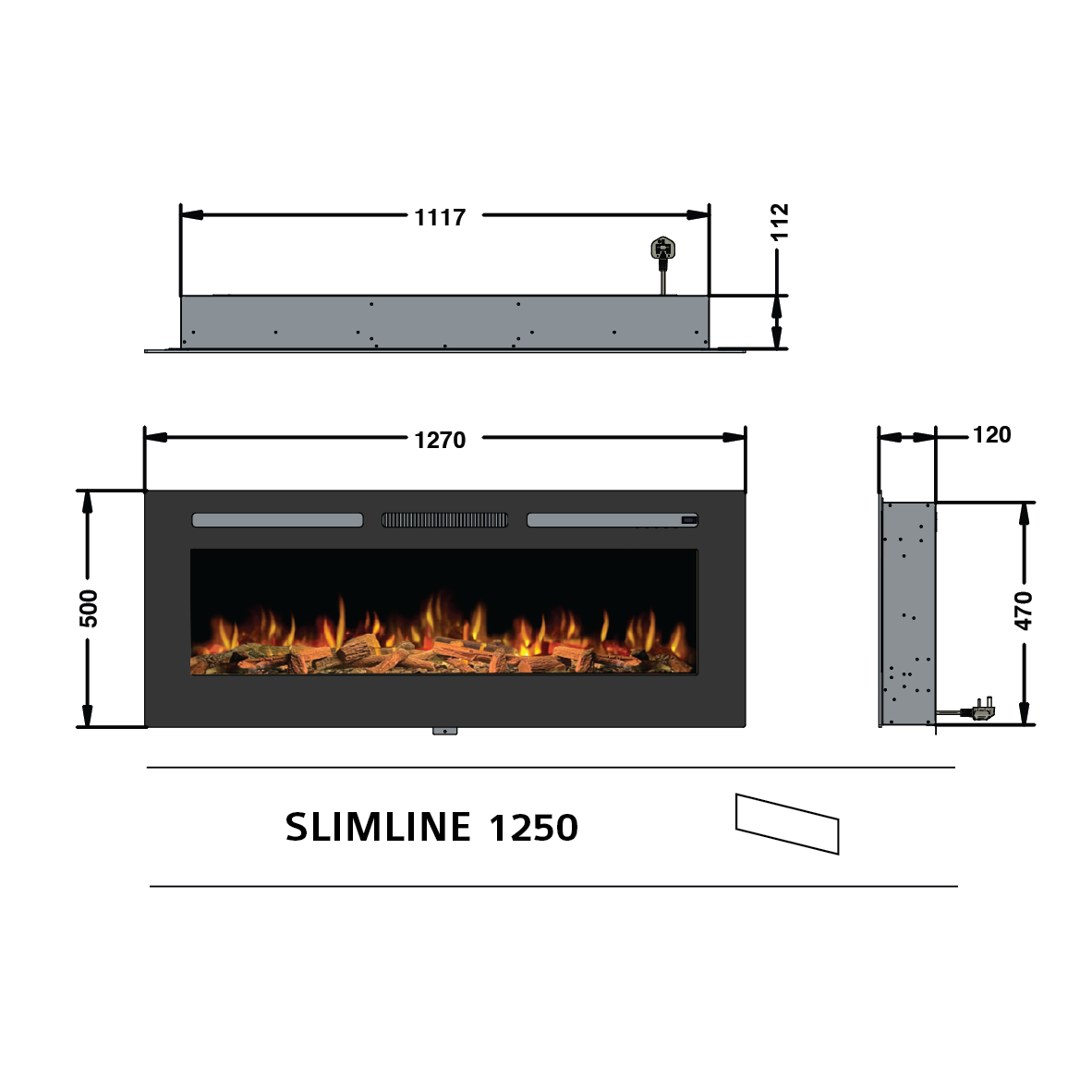 NEW ILEKTRO IS50 SLIMLINE LANDSCAPE