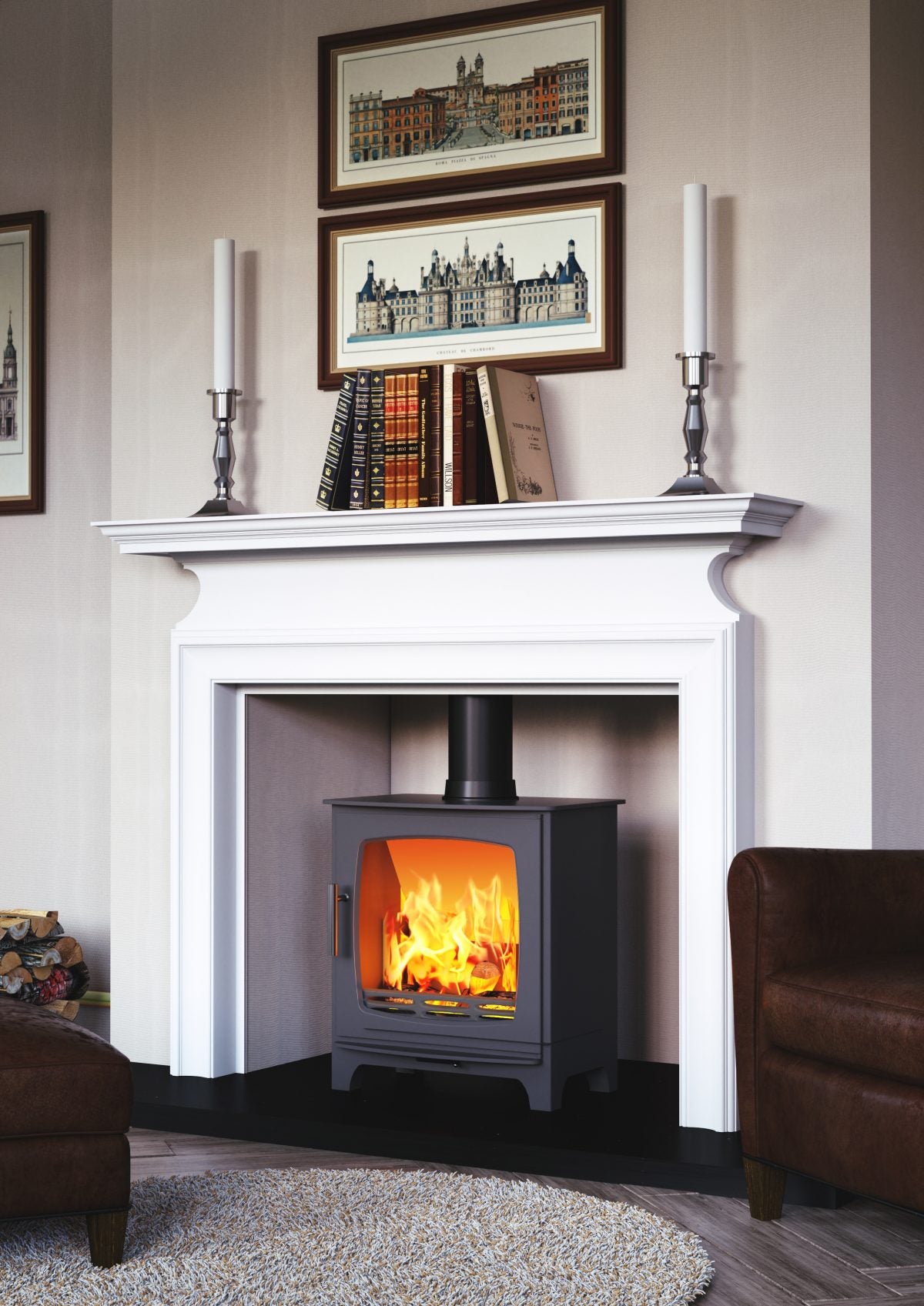 Carron 5kW ECO Revolution Wood Burning Stove