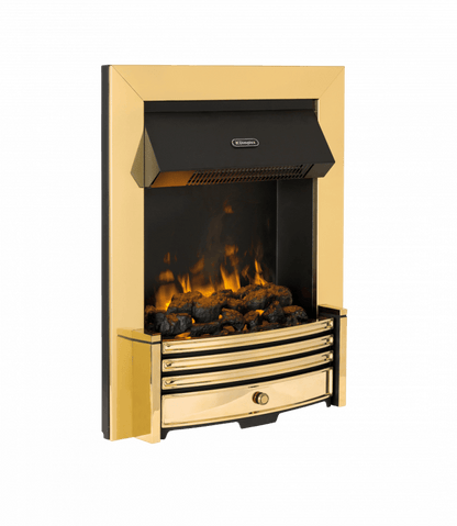 Dimplex Crestmore Brass Optimyst