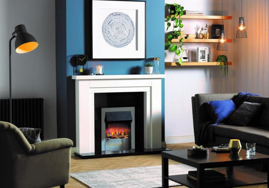 Dimplex Portree Chrome Optiflame 3D