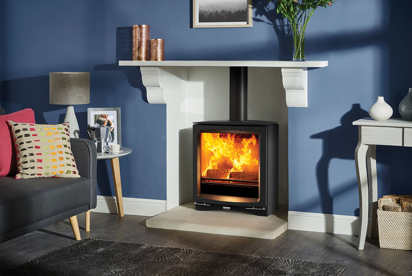 Stovax Vogue Medium Slimline Wood Burning & Multi-fuel Stoves