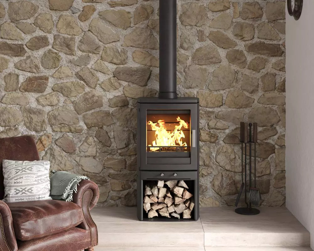 ACR Woodpecker 5 Log Store Multifuel Stove