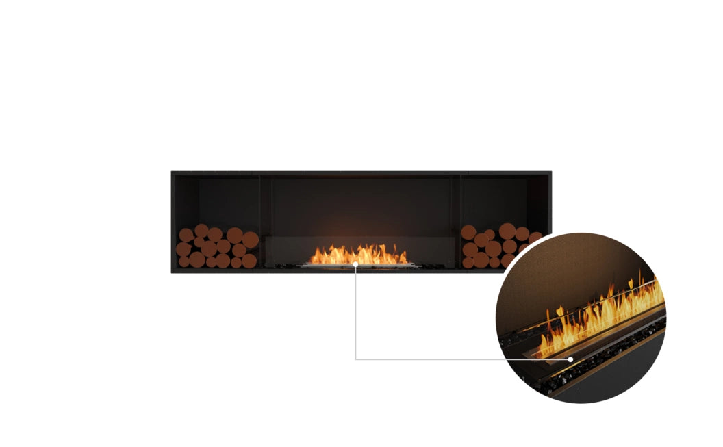 EcoSmart Fire Flex 78SS.BX2 Single Sided Fireplace Insert